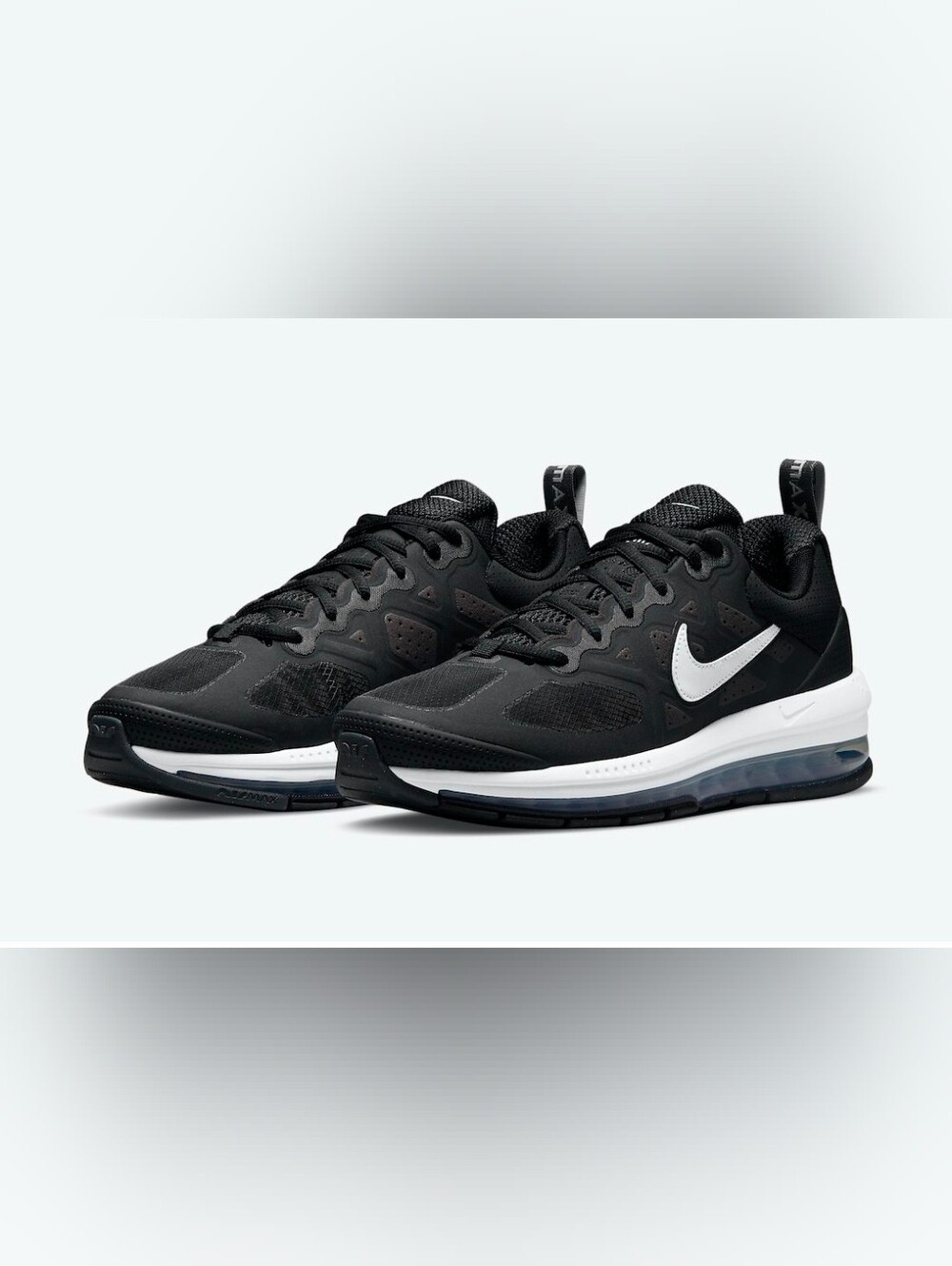 Nike Men's Air Max Genome Training Shoes CW1648-003 Black White Size 8.5